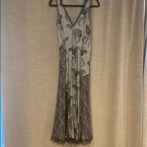 Allsaints “Nysa” print silk dress